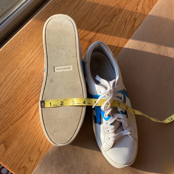 Burberry Graffiti Sneakers EUC! W original BOX! EU 41-US Mens SIZE 8 - Picture 13 of 17